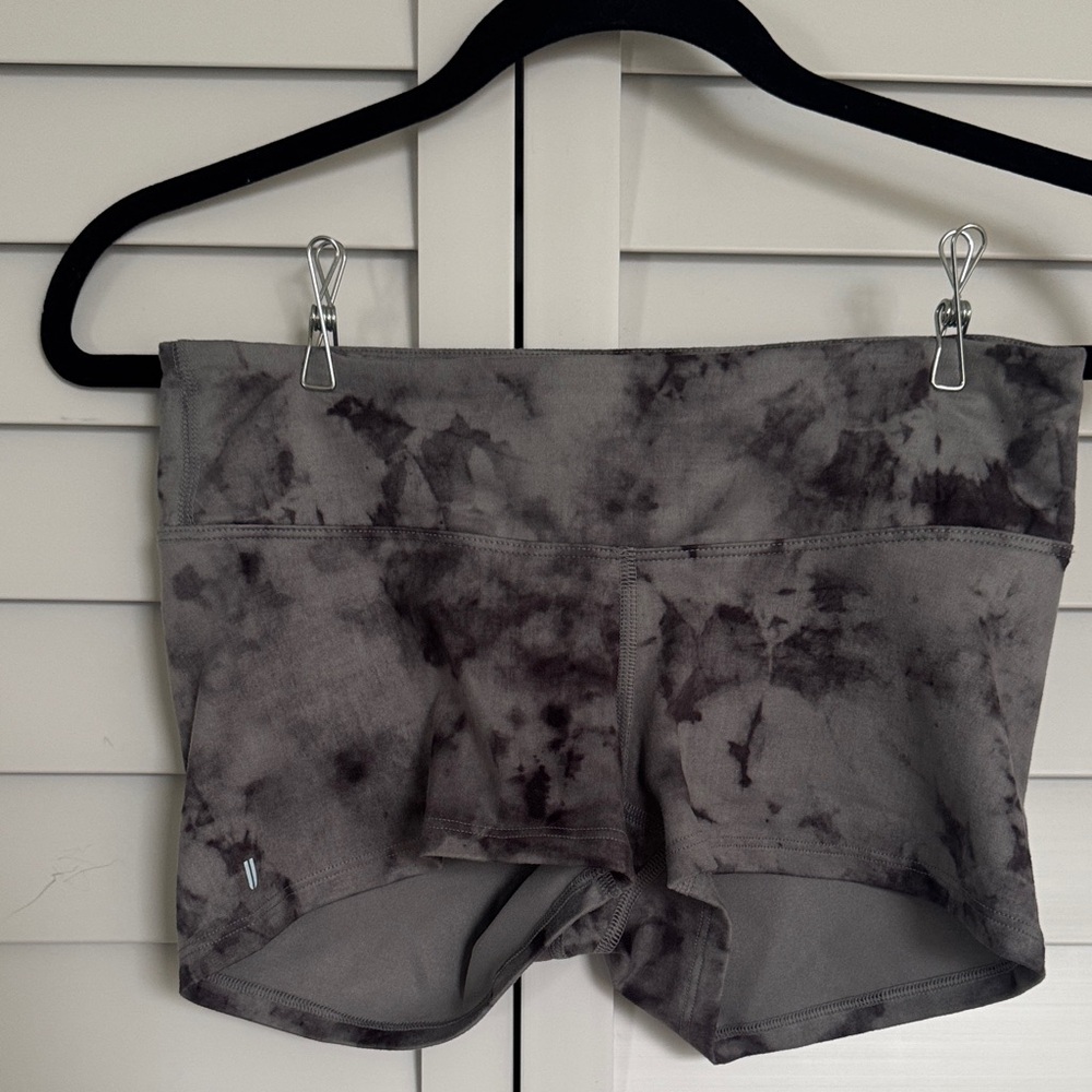 NOBULL Charcoal Tie-Dye Athletic Shorts